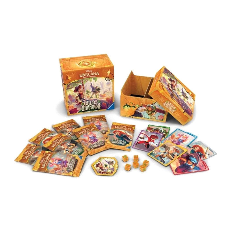 Disney Lorcana Wilds Unknown Illumineer's Trove - Inhalt (Englisch)