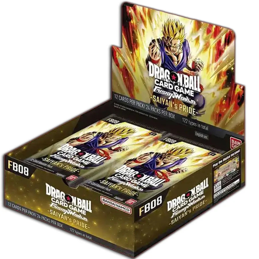 Dragon Ball Super Saiyan's Pride (FB08) Booster Display mit 24 Packs