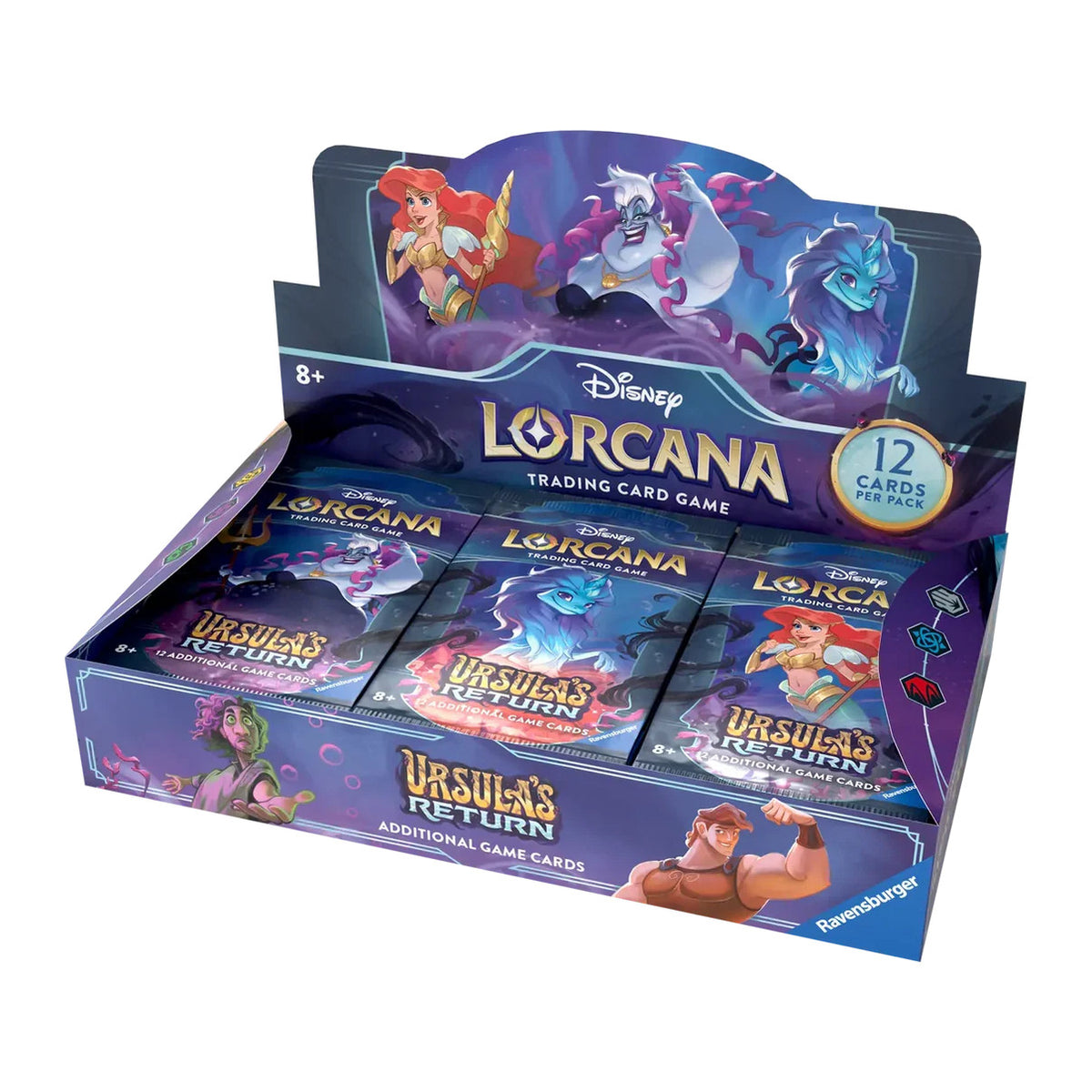 Disney Lorcana Ursula's Return Booster Display mit 24 Packs