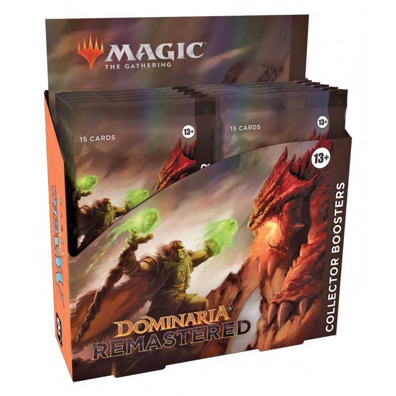 Magic: The Gathering Dominaria Remastered Collector Booster Display mit 12 Packs
