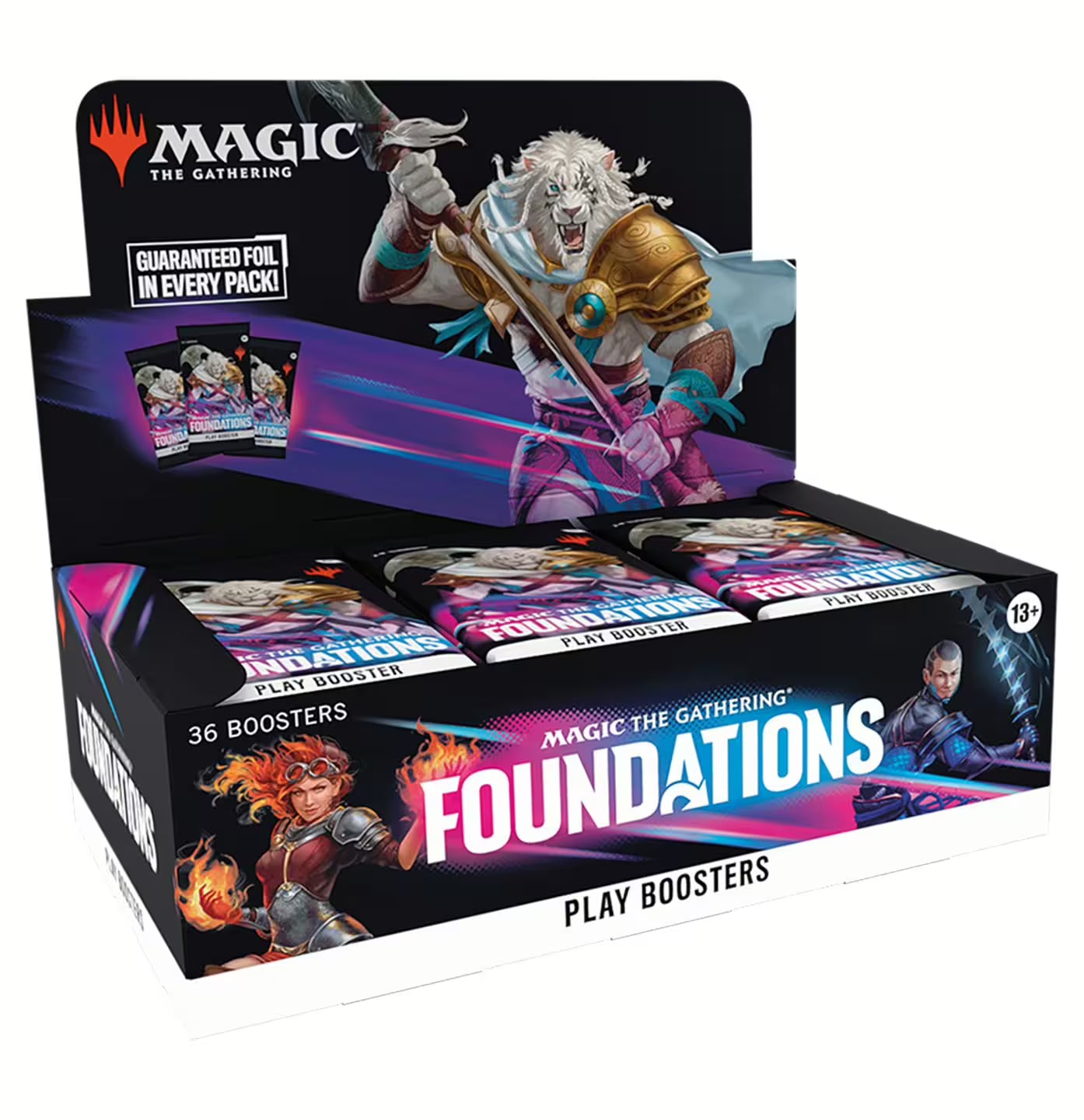 Magic: The Gathering Foundations Play Booster Display mit 36 Packs