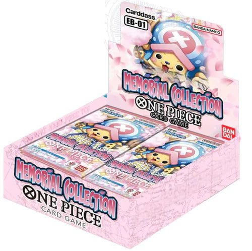One Piece Memorial Collection (EB-01) Booster Display mit 24 Packs (Japanisch)