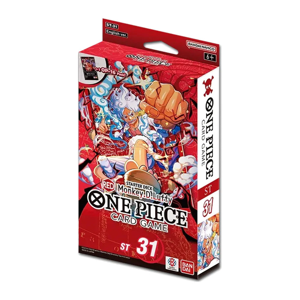One Piece Red Monkey D. Luffy (ST-31) Starter Deck mit 51 Karten