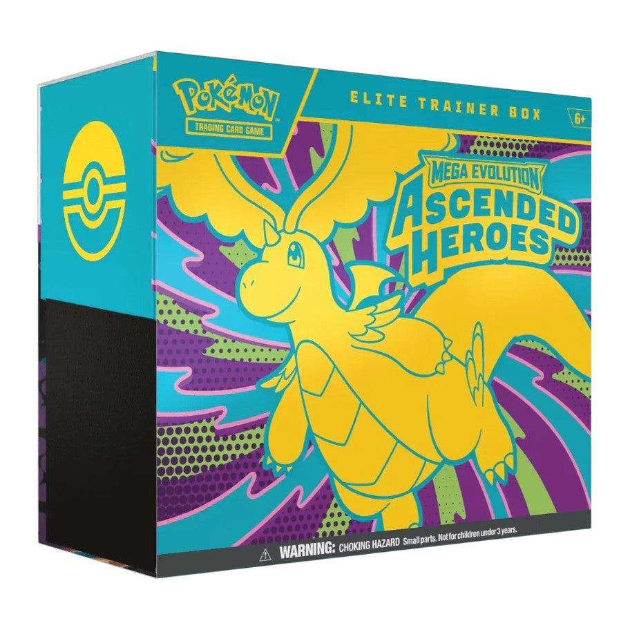 Pokémon Ascended Heroes Elite Trainer Box mit 9 Packs (Englisch)