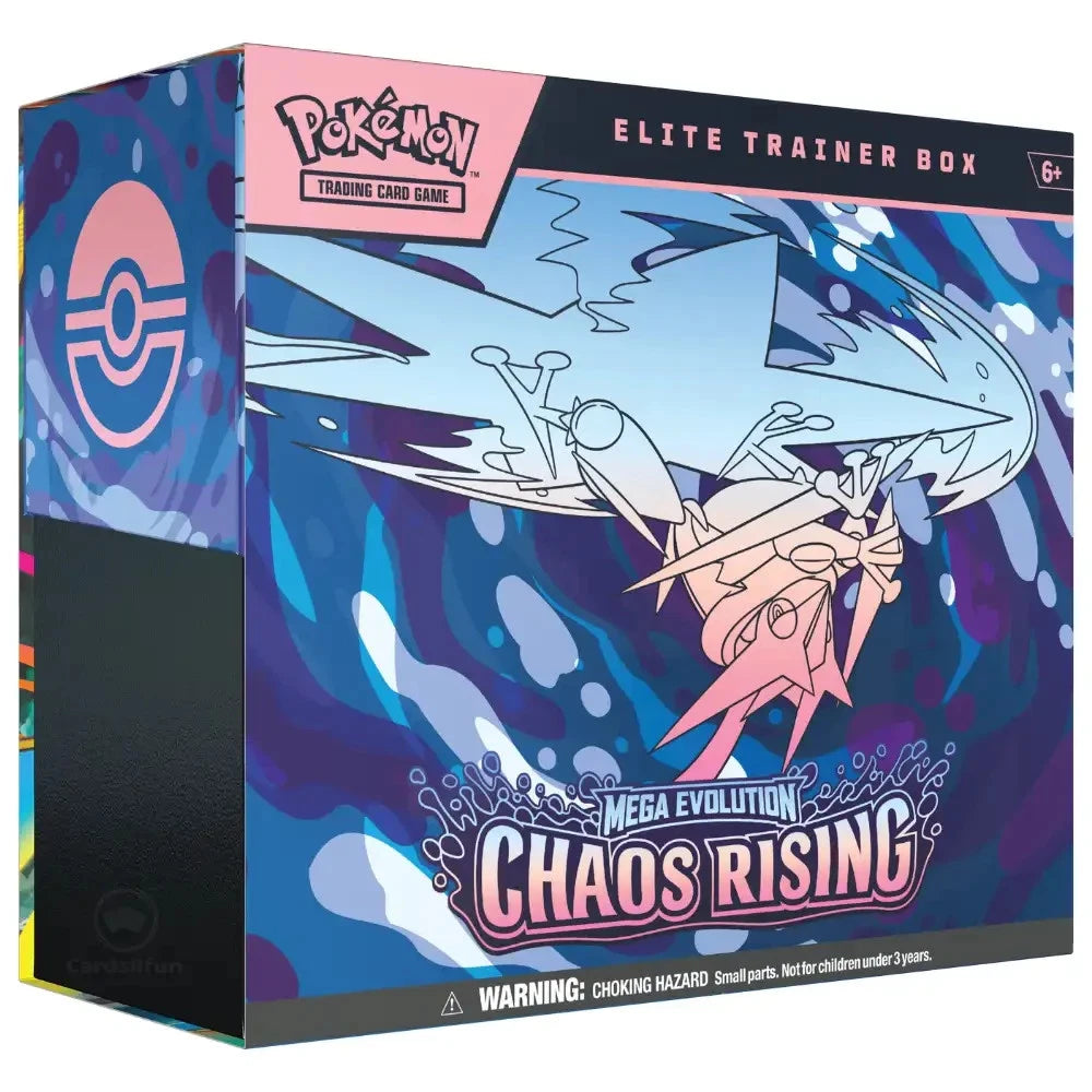 Pokémon Chaos Rising (ME04) Elite Trainer Box mit 9 Packs