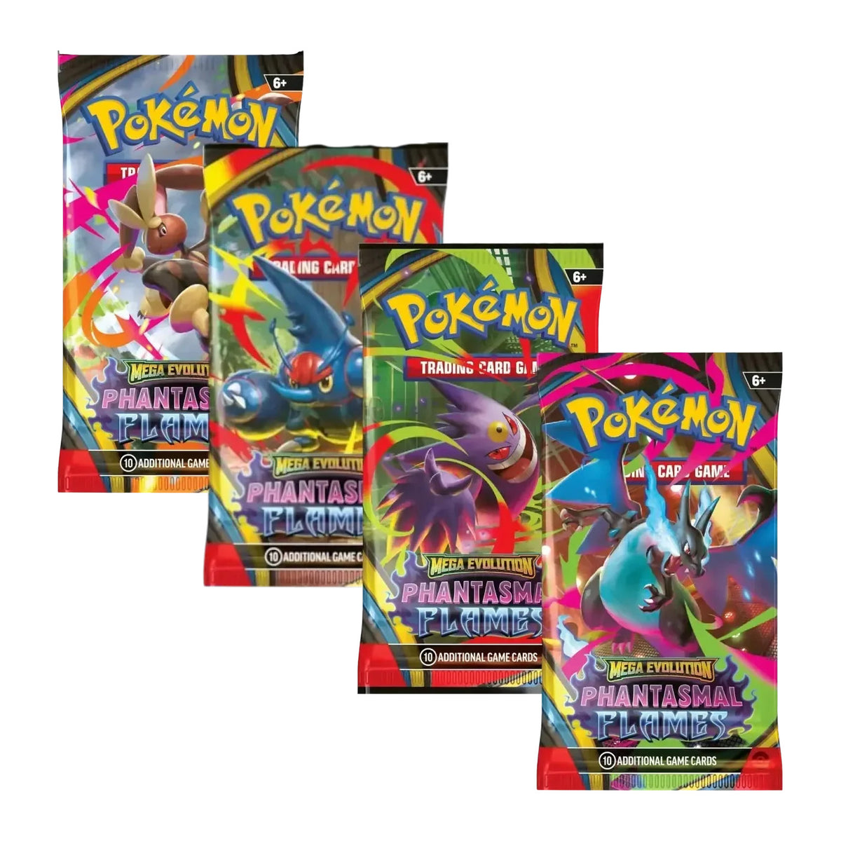 Pokémon Phantasmal Flames (ME02) Booster Pack mit 10 Karten