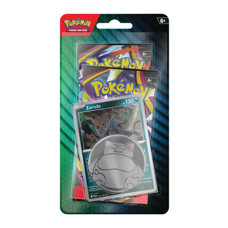Pokémon Pitch Black Blister mit Zarude-Promo, 2 Packs und Münze