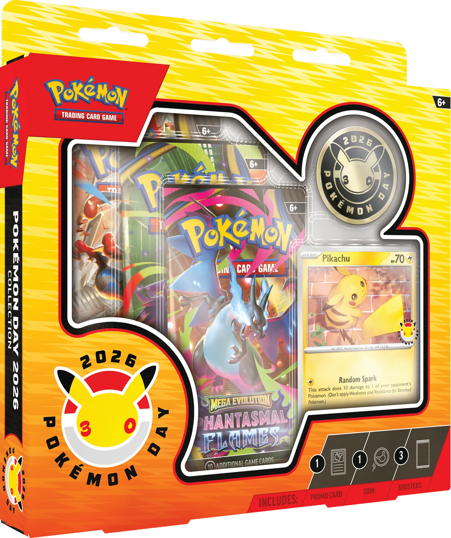 Pokémon Day 2026 Collection (3 Packs + Sammlermünze)
