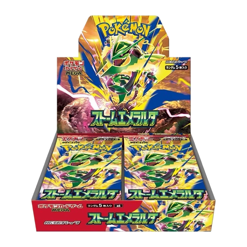 Pokémon Storm Emeralda (M6) Booster Display mit 30 Packs (Japanisch)