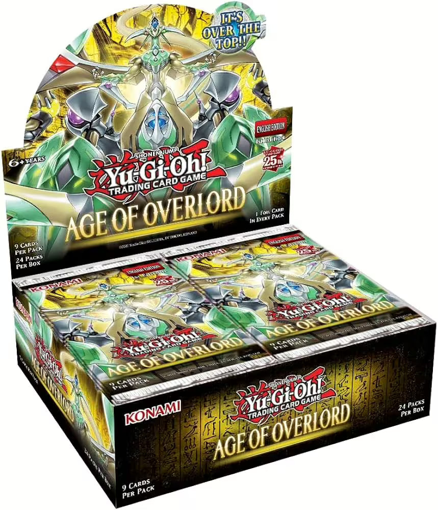 Yu-Gi-Oh! Age of Overlord Booster Display mit 24 Packs (1. Auflage)