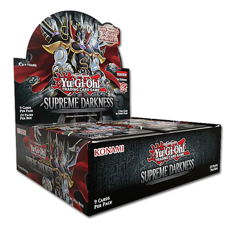 Yu-Gi-Oh! Supreme Darkness Booster Display mit 24 Packs (1. Auflage)