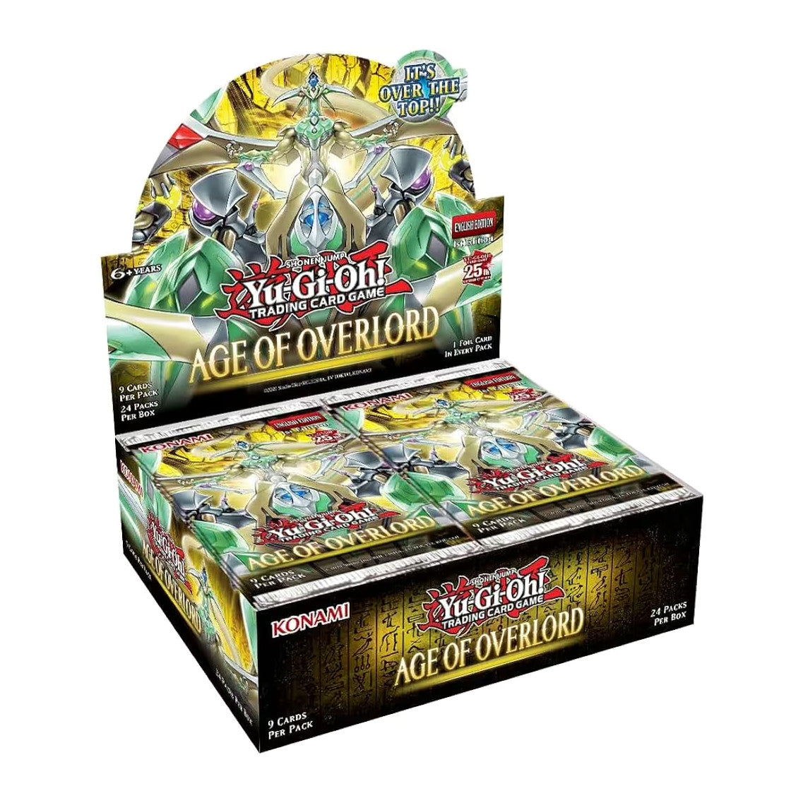 Yu-Gi-Oh! Age of Overlord Booster Display mit 24 Packs (1. Auflage)