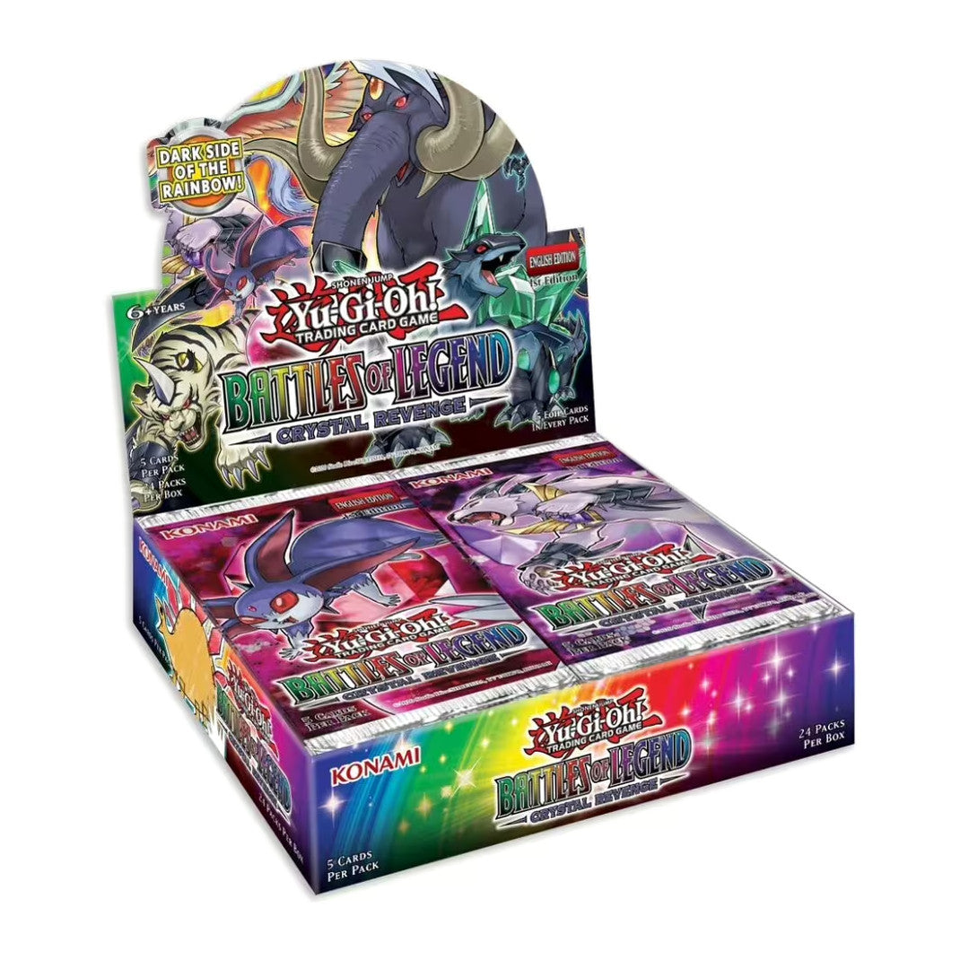 Yu-Gi-Oh! Crystal Revenge Booster Display mit 24 Packs (1. Auflage)