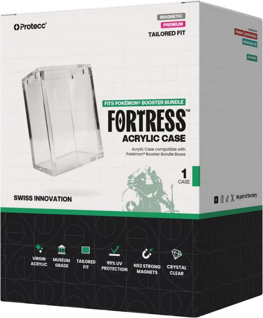 Protecc Acryl-Case für Pokémon Booster Bundle