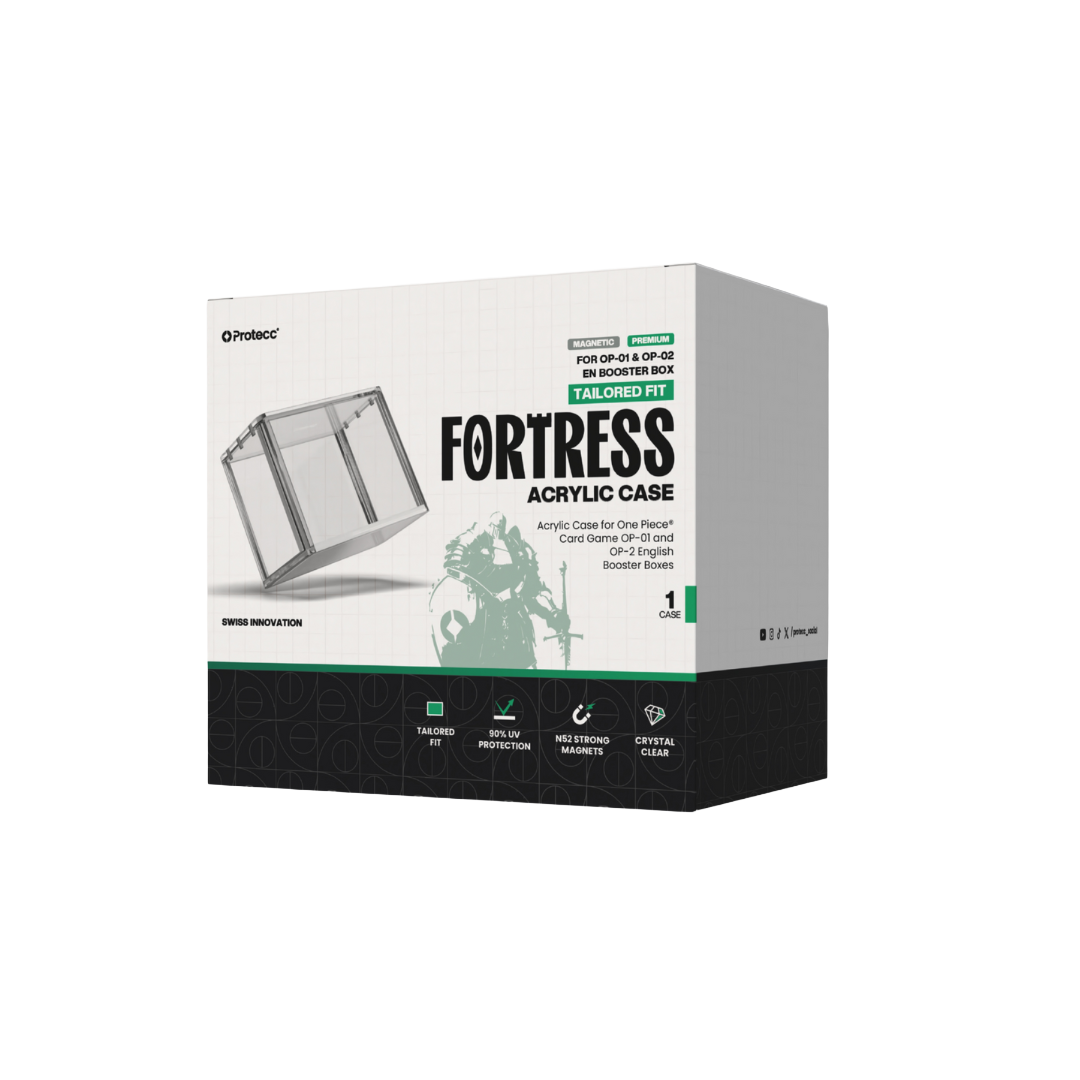 Protecc Acryl-Case für One Piece Booster Display OP-01 & OP-02