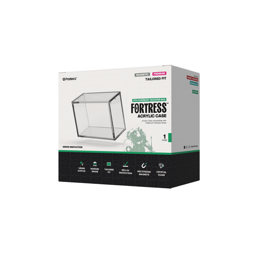 Protecc Acryl-Case für Pokémon Booster Display (Englisch und Deutsch)