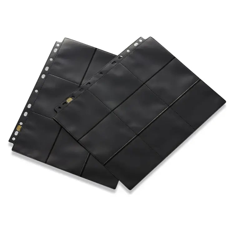 Dragon Shield 18-Pocket Pages Schwarz – Vorderseite