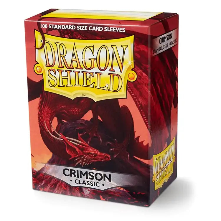 Dragon Shield Classic Sleeves Crimson mit 100 Hüllen