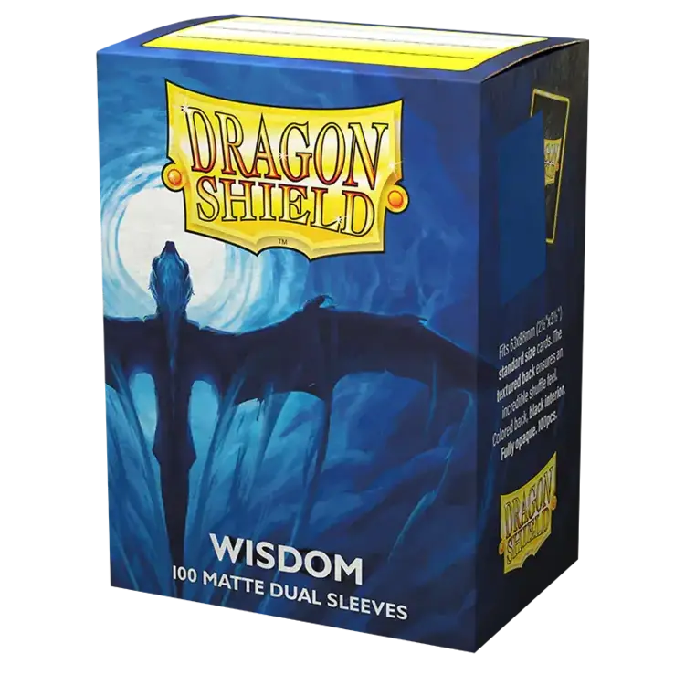 Dragon Shield Matte Dual Sleeves Wisdom mit 100 Hüllen