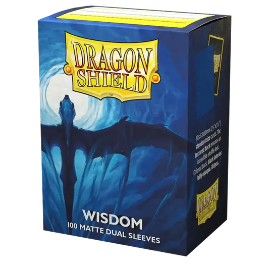 Dragon Shield Matte Dual Sleeves Wisdom mit 100 Hüllen