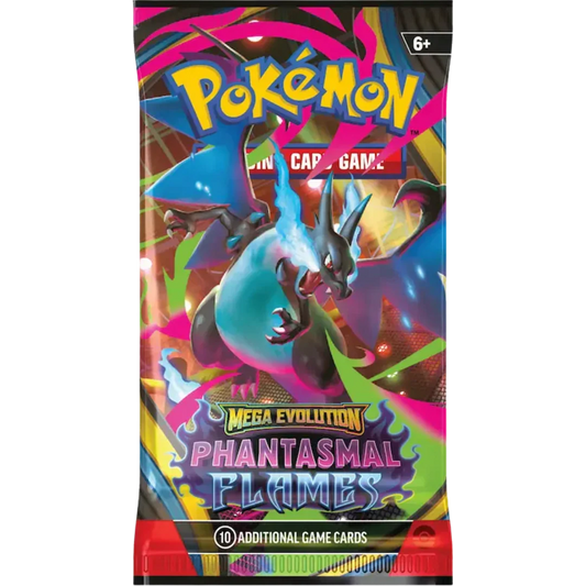 Pokémon Phantasmal Flames (ME02) Booster Pack mit 10 Karten