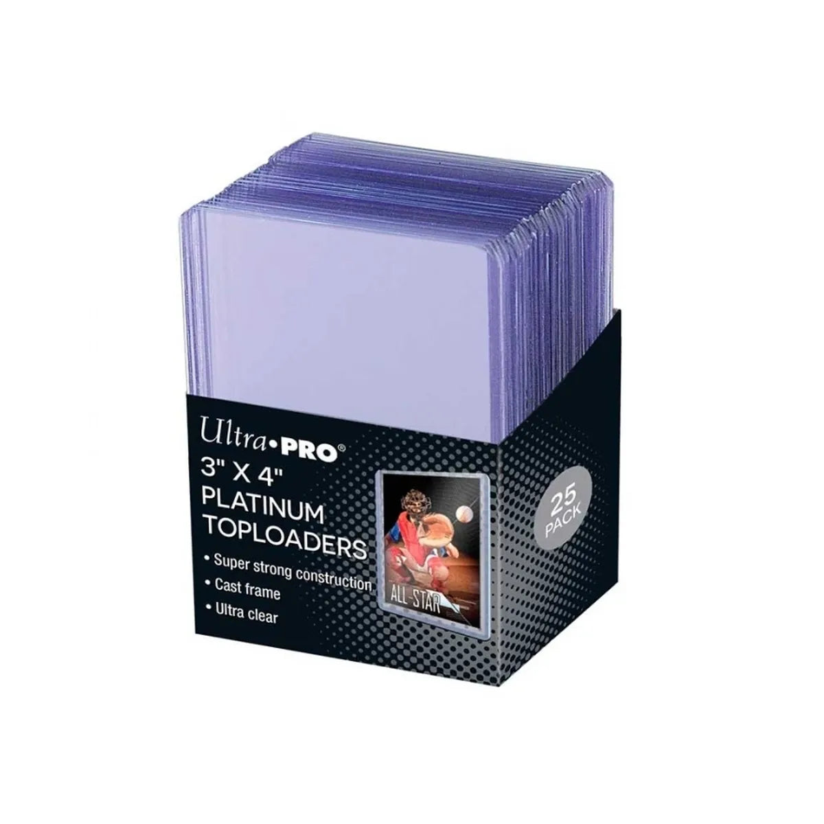 Ultra Pro Ultra Clear Platinum Toploader (25 Stück)