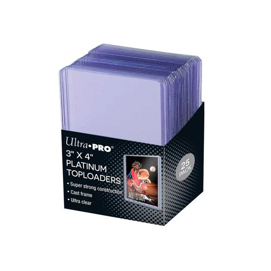 Ultra Pro Ultra Clear Platinum Toploader (25 Stück)
