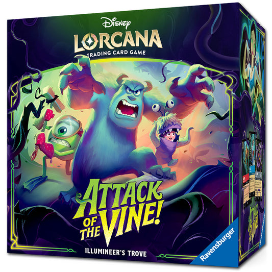 Disney Lorcana Attack of the Vine! Illumineer's Trove mit 8 Packs