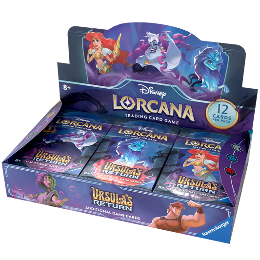 Disney Lorcana Ursula's Return Booster Display mit 24 Packs
