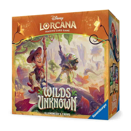 Disney Lorcana Wilds Unknown Illumineer's Trove mit 8 Packs
