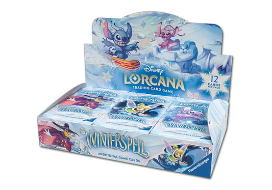 Disney Lorcana Winterspell Booster Display mit 24 Packs
