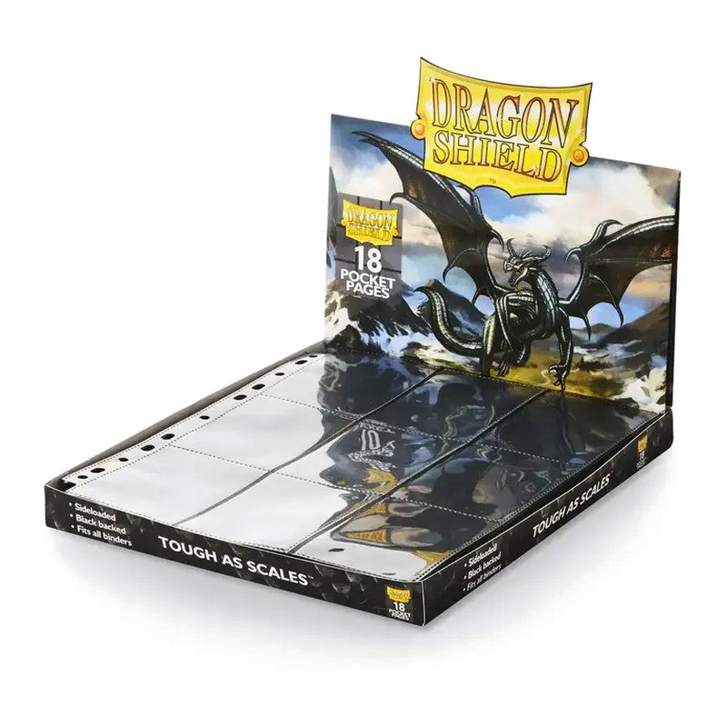 Dragon Shield 18-Pocket Pages Schwarz mit 50 Seiten