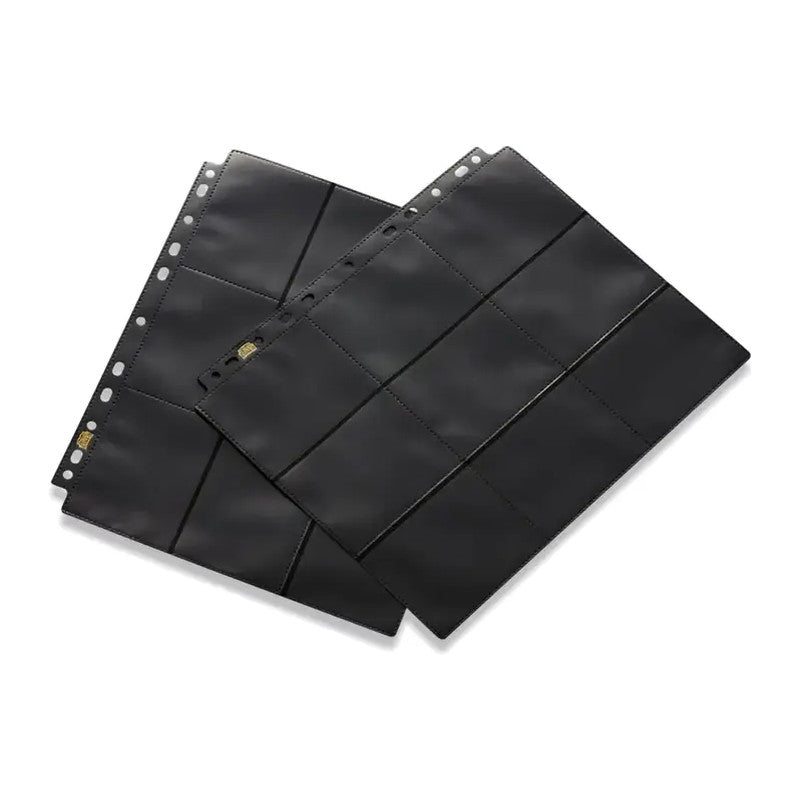 Dragon Shield 18-Pocket Pages Schwarz – Vorderseite