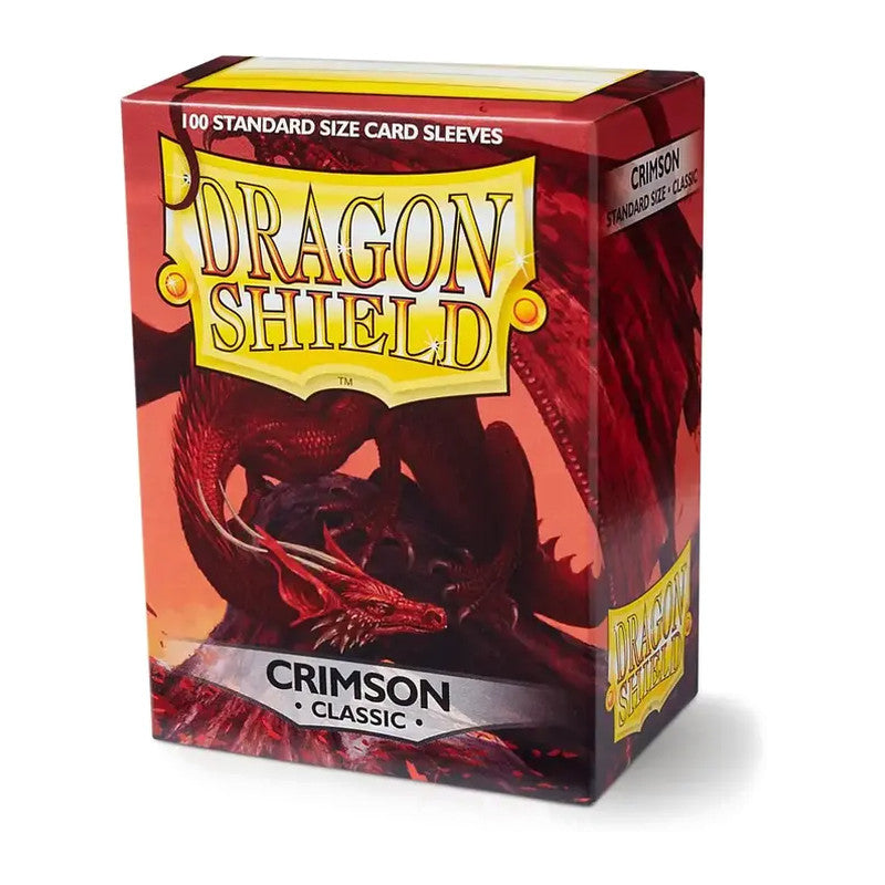 Dragon Shield Classic Sleeves Crimson mit 100 Hüllen