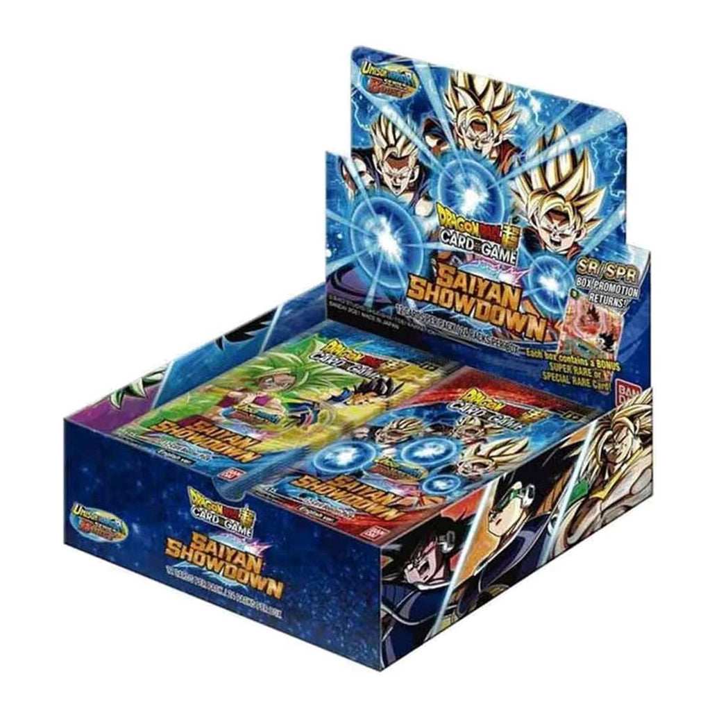 Dragon Ball Super Saiyan Showdown (B15) Booster Display mit 24 Packs (1. Auflage)