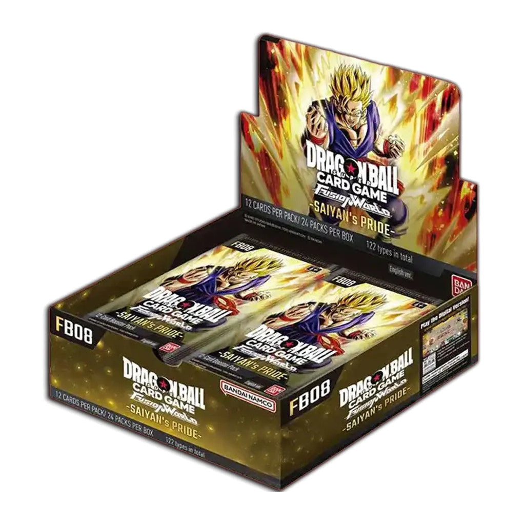 Dragon Ball Super Saiyan's Pride (FB08) Booster Display mit 24 Packs