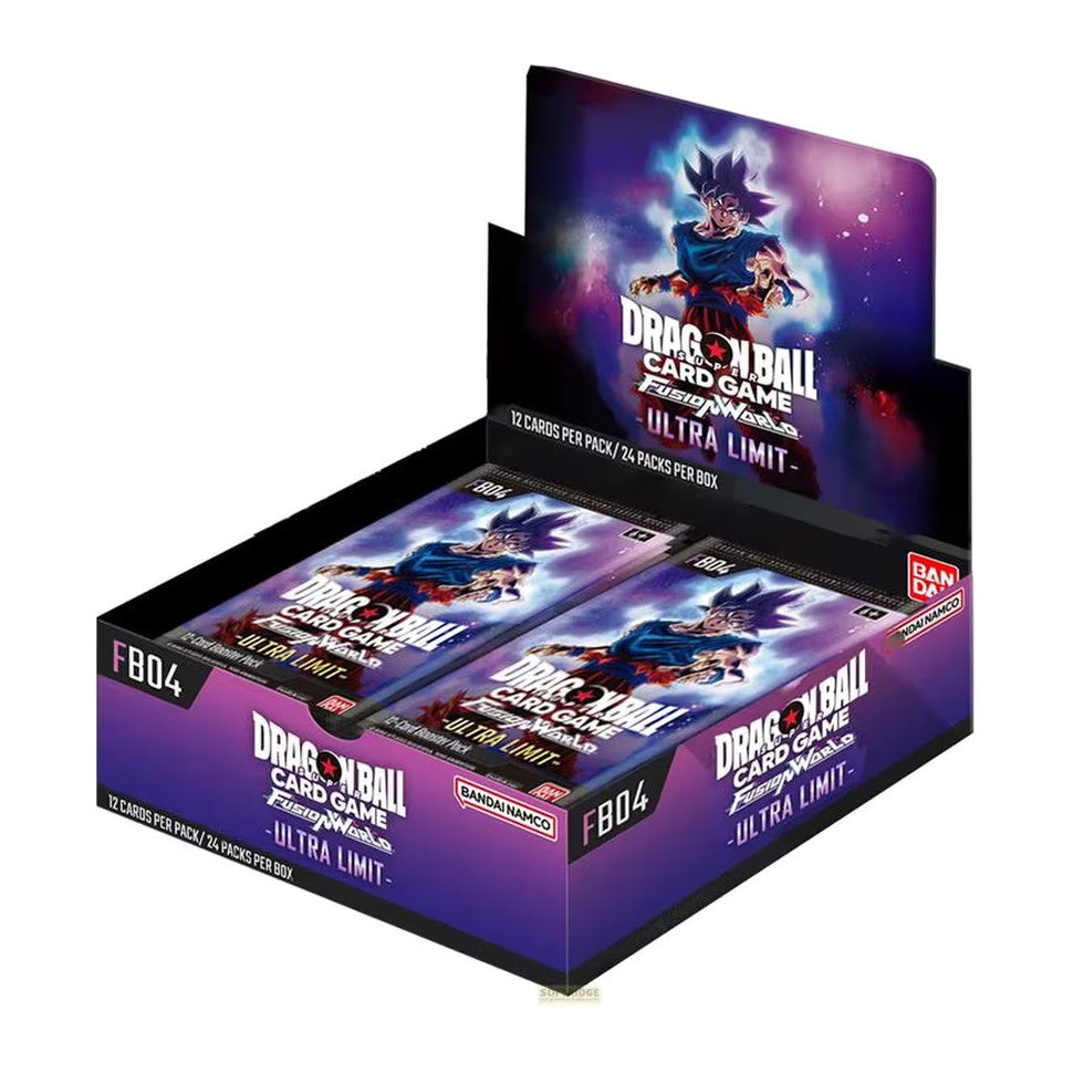 Dragon Ball Super Ultra Limit (FB04) Booster Display mit 24 Packs
