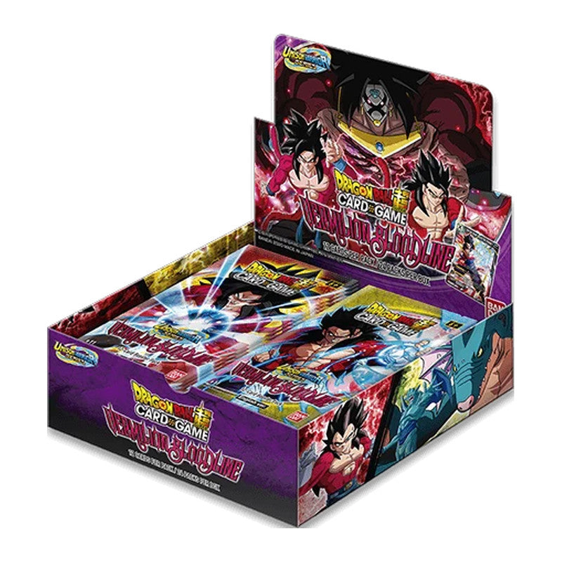 Dragon Ball Super Vermilion Bloodline (B11) Booster Display mit 24 Packs