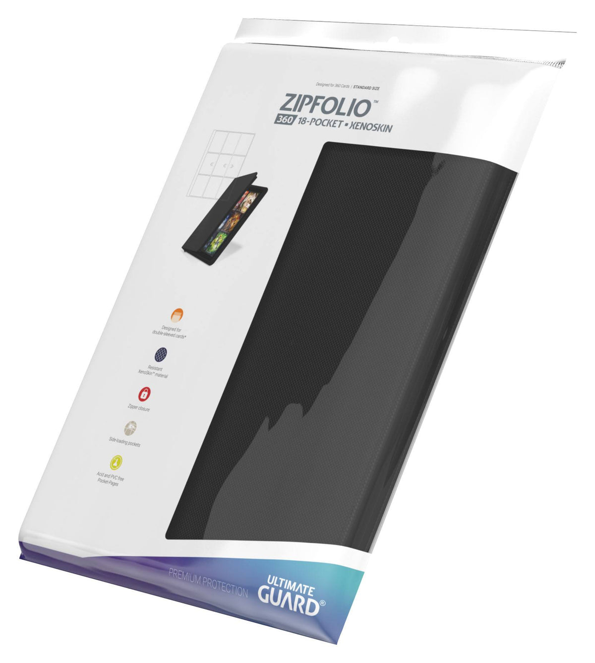 Ultimate Guard Zipfolio 360 18-Pocket Xenoskin