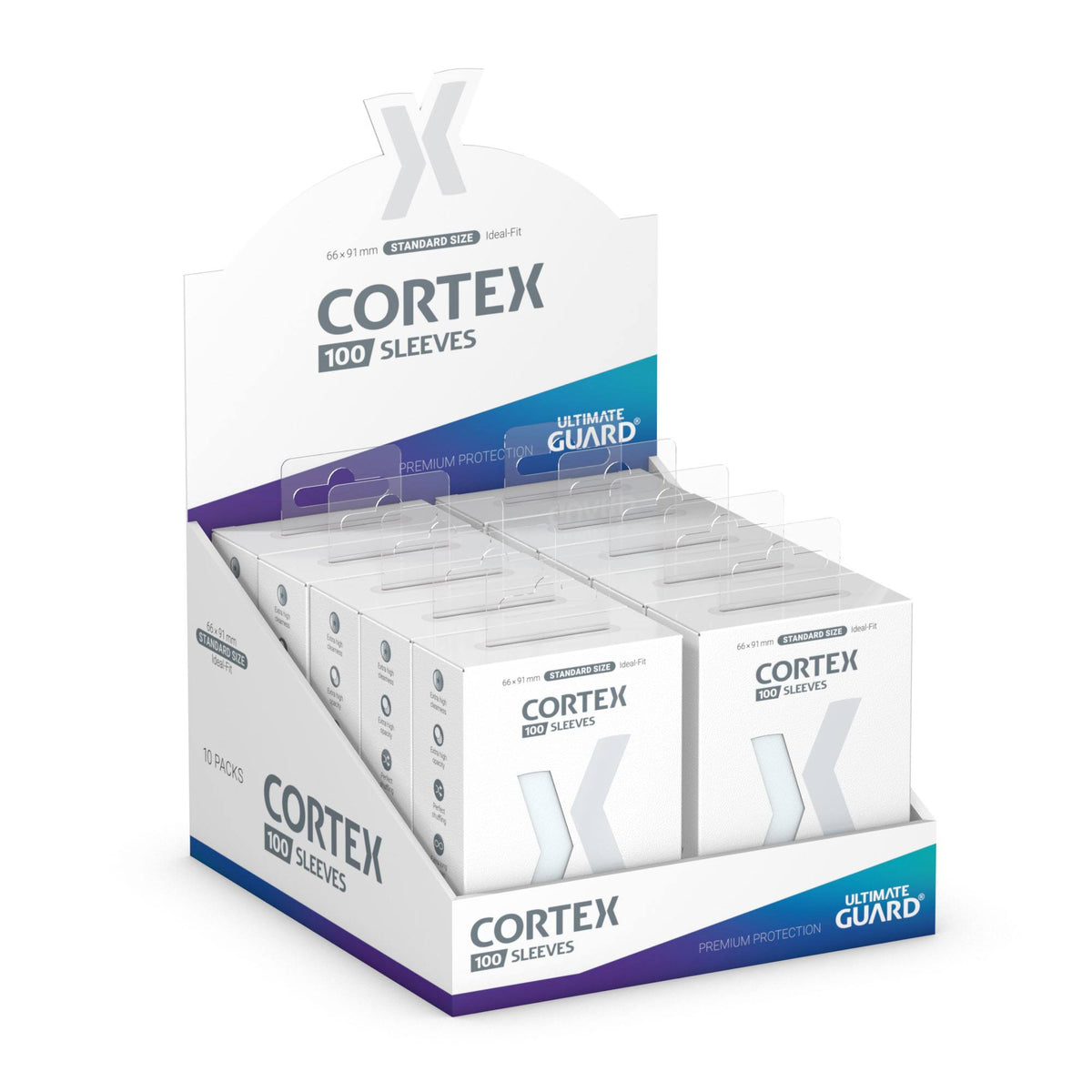 Ultimate Guard Cortex Sleeves Standard Transparent (100 Stück)