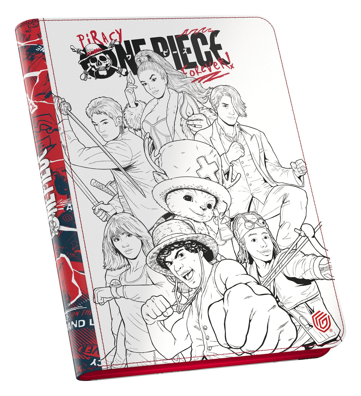 Ultimate Guard Zipfolio 360 Xenoskin Netflix One Piece Sketch