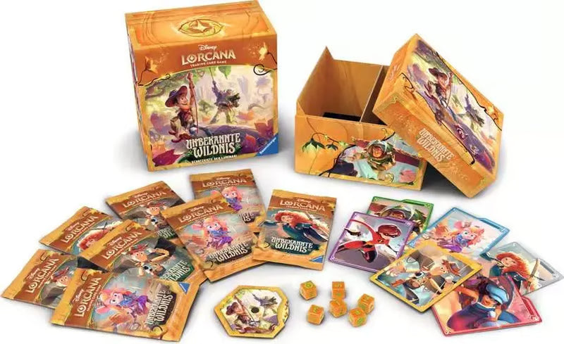 Disney Lorcana Unbekannte Wildnis Schatzkiste der Luminaria - Rückseite