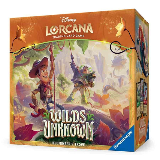 Disney Lorcana Wilds Unknown Illumineer's Trove mit 8 Packs (Englisch)