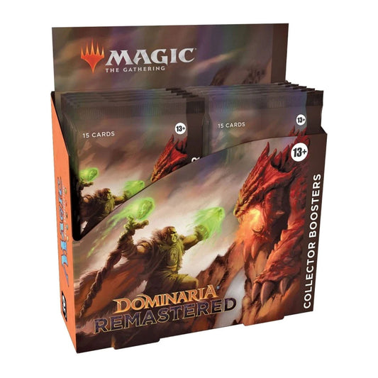 Magic: The Gathering Dominaria Remastered Collector Booster Display mit 12 Packs