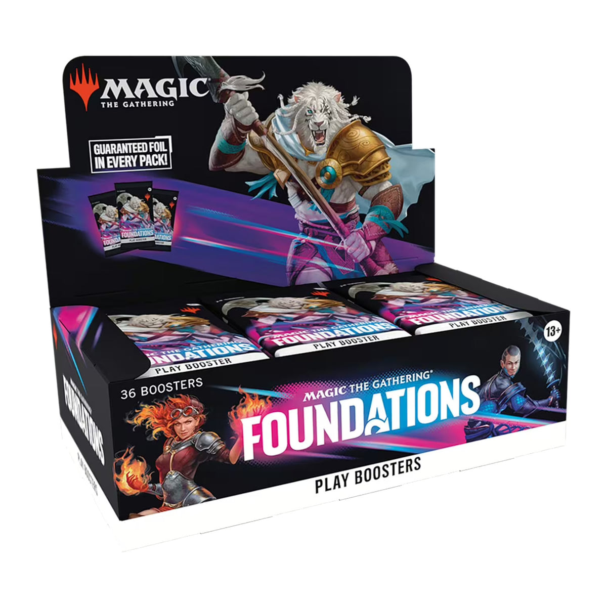 Magic: The Gathering Foundations Play Booster Display mit 36 Packs