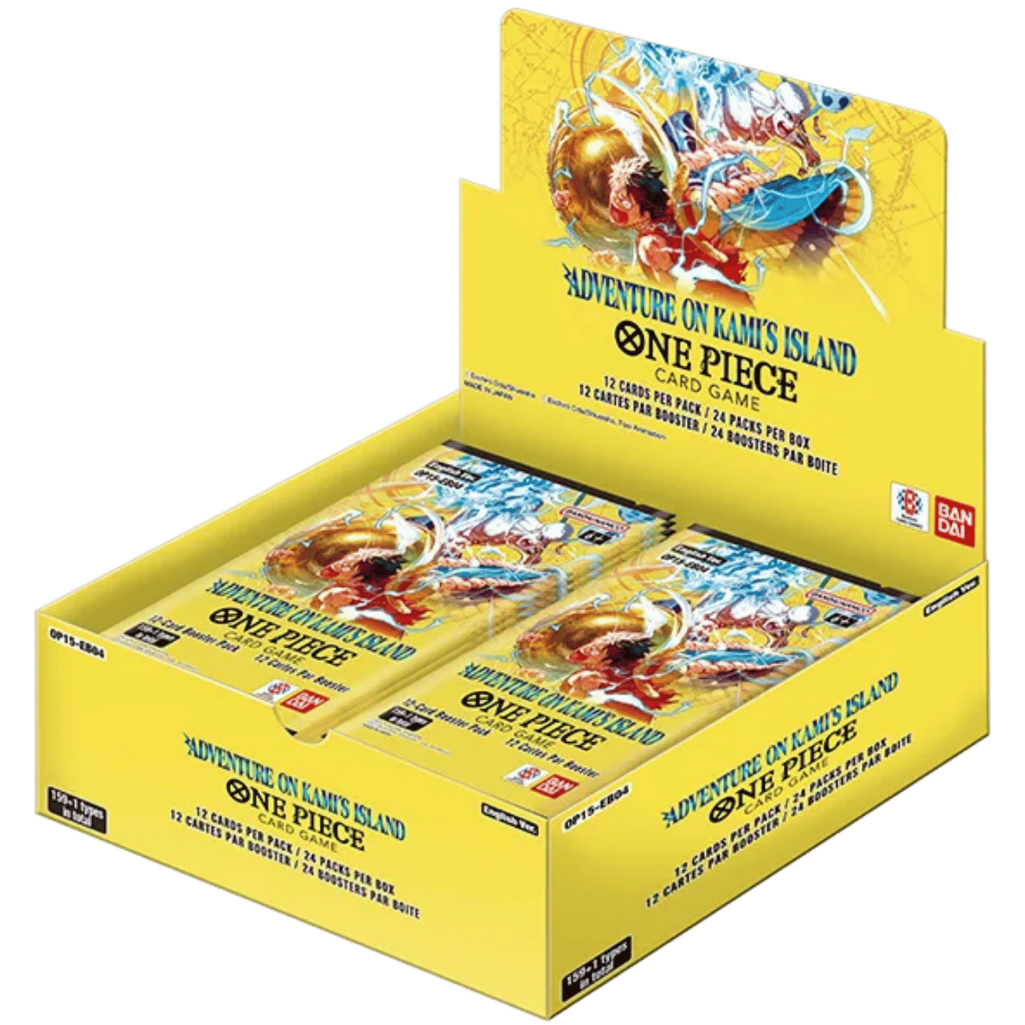 One Piece Adventure on Kami's Island (OP15) Booster Display mit 36 Packs