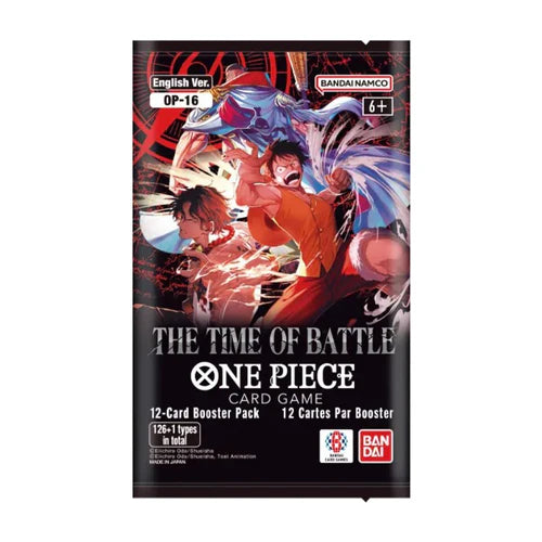 One Piece The Time of Battle (OP-16) Booster Pack mit 12 Karten