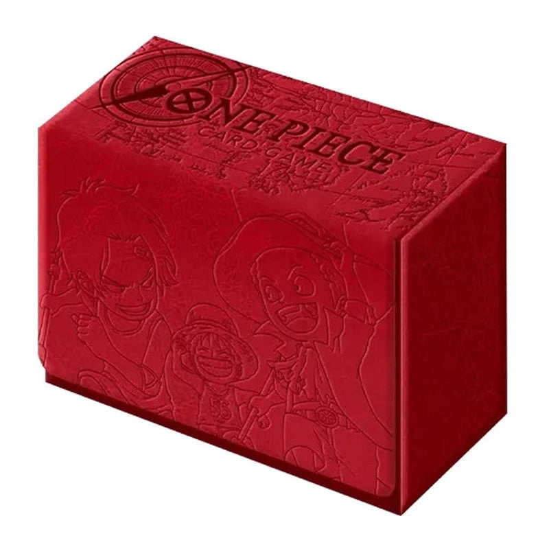 One Piece 3rd Anniversary Set mit Leder-Etui, Karten der drei Brüder und Aufbewahrungsbox