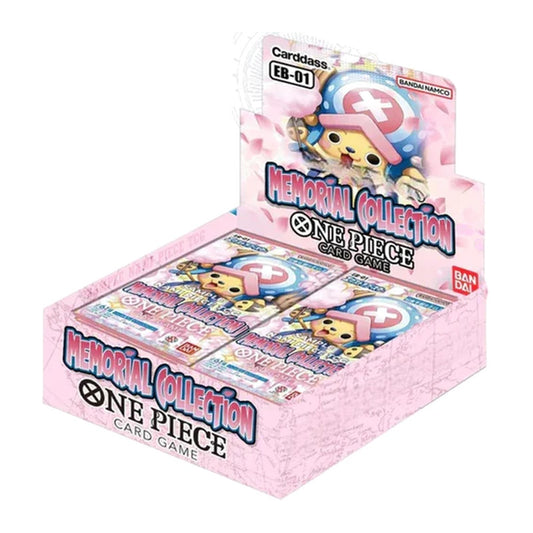 One Piece Memorial Collection (EB-01) Booster Display mit 24 Packs 