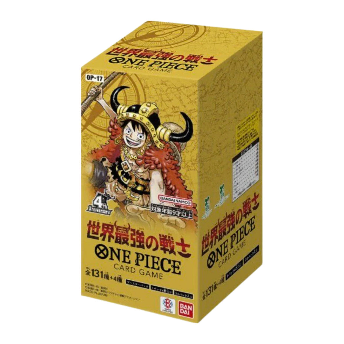 One Piece World's Strongest Warriors (OP-17) Display (Japanisch)